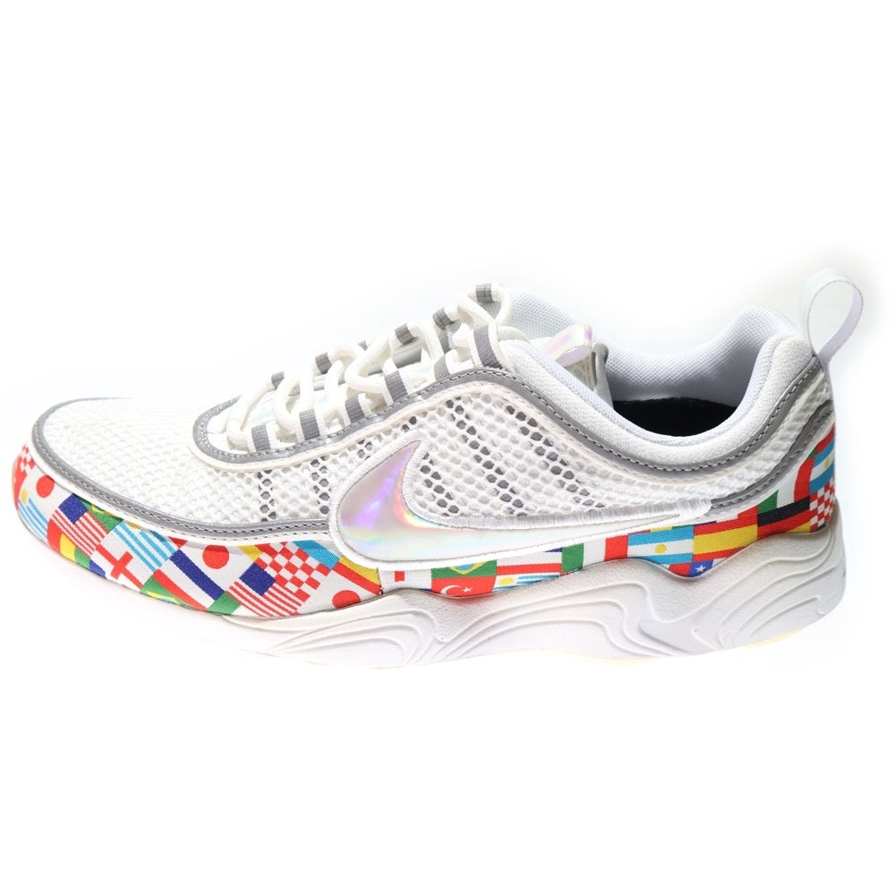 NIKE(ナイキ) AIR ZOOM SPIRIDON 16 NIC QS AO5121-100 エアズーム スピリドン16 ローカットスニーカー US9.5/27.5cm ホワイト