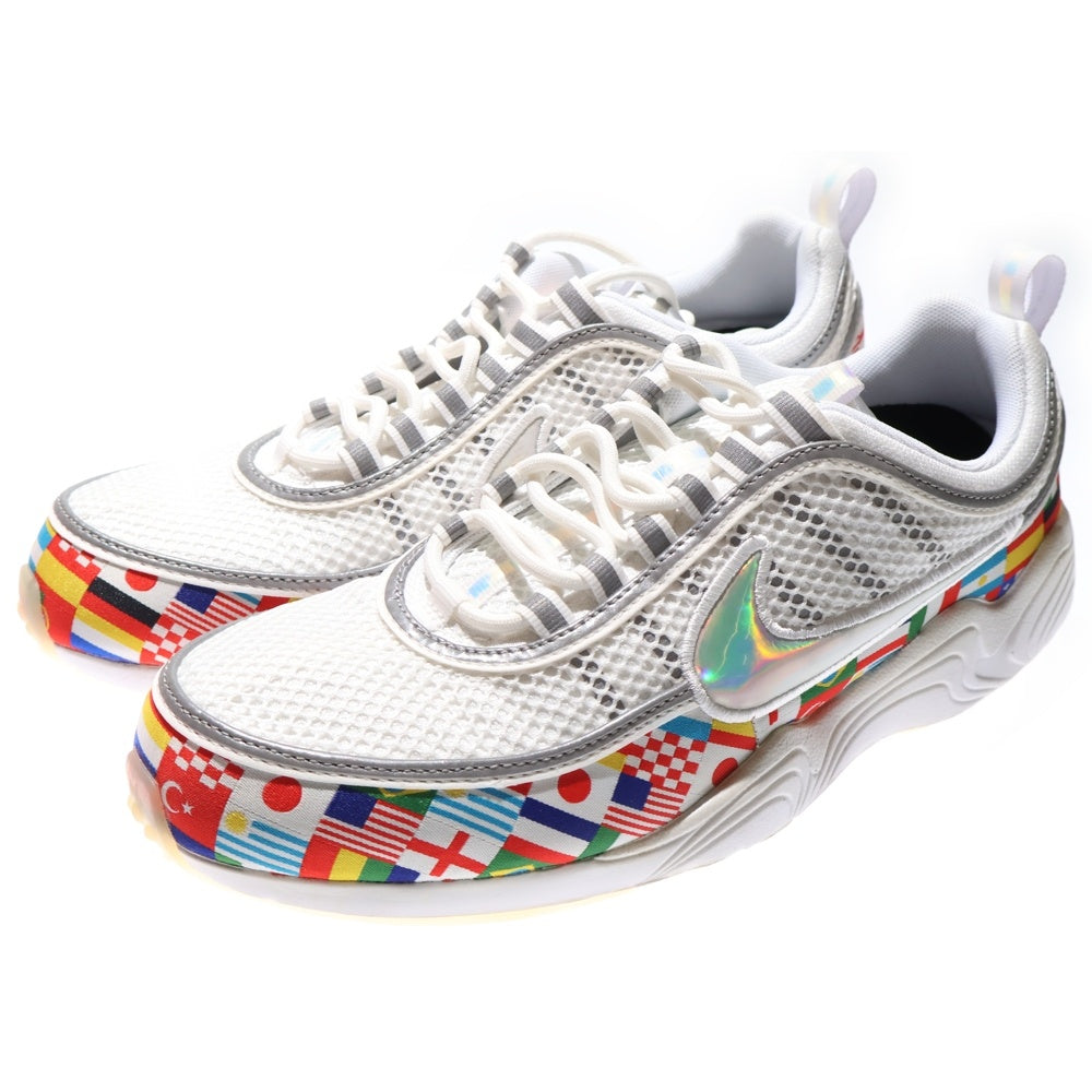 NIKE(ナイキ) AIR ZOOM SPIRIDON 16 NIC QS AO5121-100 エアズーム スピリドン16 ローカットスニーカー US9.5/27.5cm ホワイト