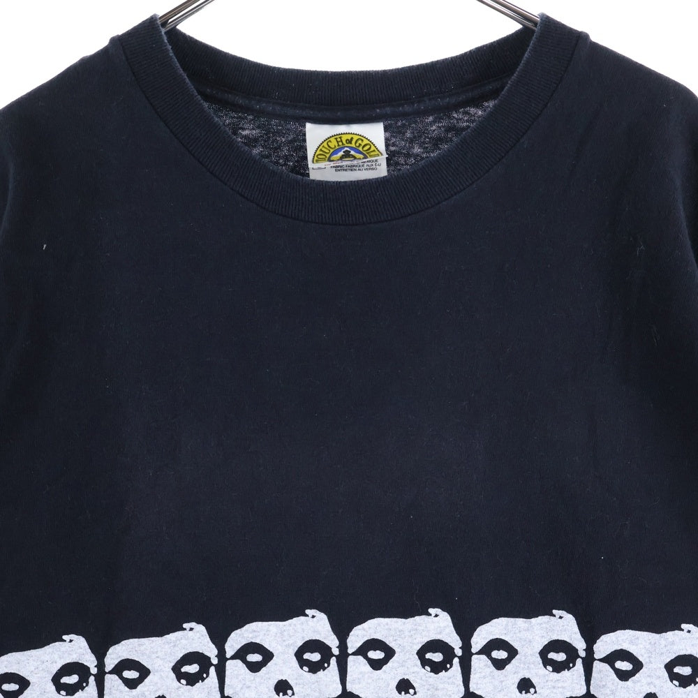 VINTAGE(ヴィンテージ) 90~00s MISFITS TEE ミスフィッツ 両面プリント クルーネック 半袖Tシャツ カットソー ブラック