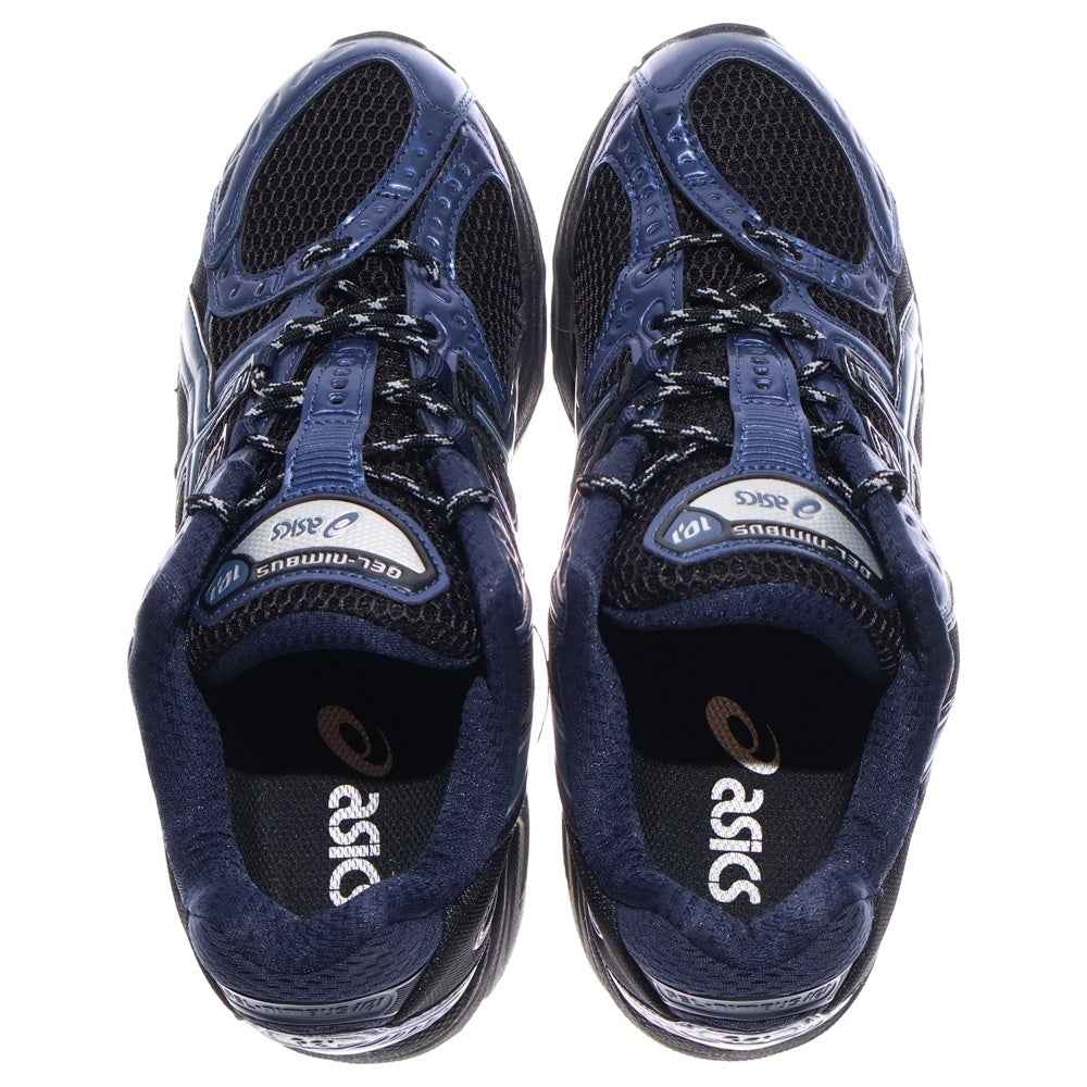 ASICS(アシックス) GEL-NIMBUS ゲルローカットスニーカー 1203A543 ブラック/ブルー US8/26.0cm