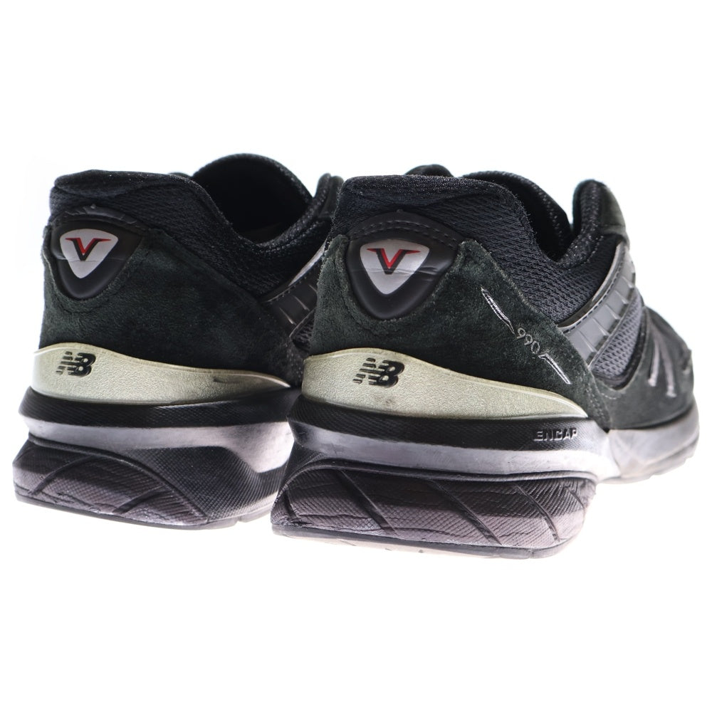 New Balance(ニューバランス) 990v5 メッシュローカットスニーカー M990BK5 ブラック US8.5/26.5cm