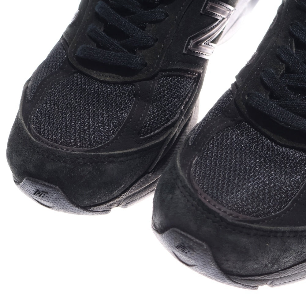 New Balance(ニューバランス) 990v5 メッシュローカットスニーカー M990BK5 ブラック US8.5/26.5cm