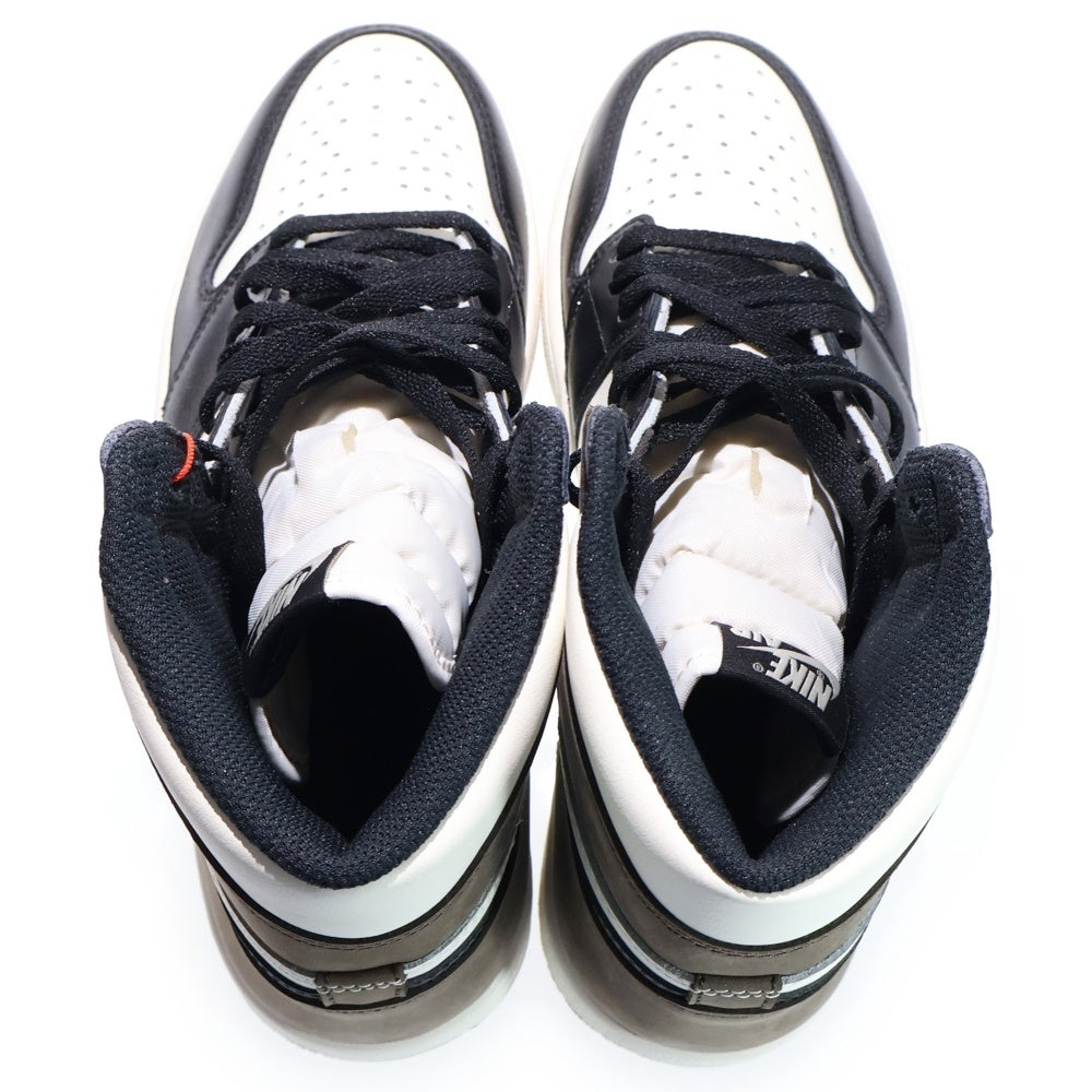 NIKE(ナイキ) AIR JORDAN 1 RETRO HIGH OG DARK MOCHA 555088-105 エアジョーダン1 ダークモカ ハイカットスニーカー ブラック/ブラウン US9.5/27.5cm