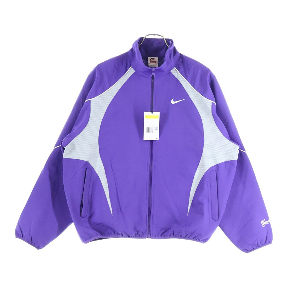 SUPREME(シュプリーム) ×NIKE Track Jacket HF9622-545 ジップアップ トラックジャケット パープル