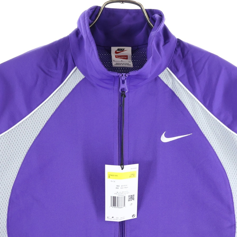 た*ん様 Supreme x Nike Track Jacket Purple Nike Spring Supreme Nike Veste Size L Supreme X Nike Track Jacket