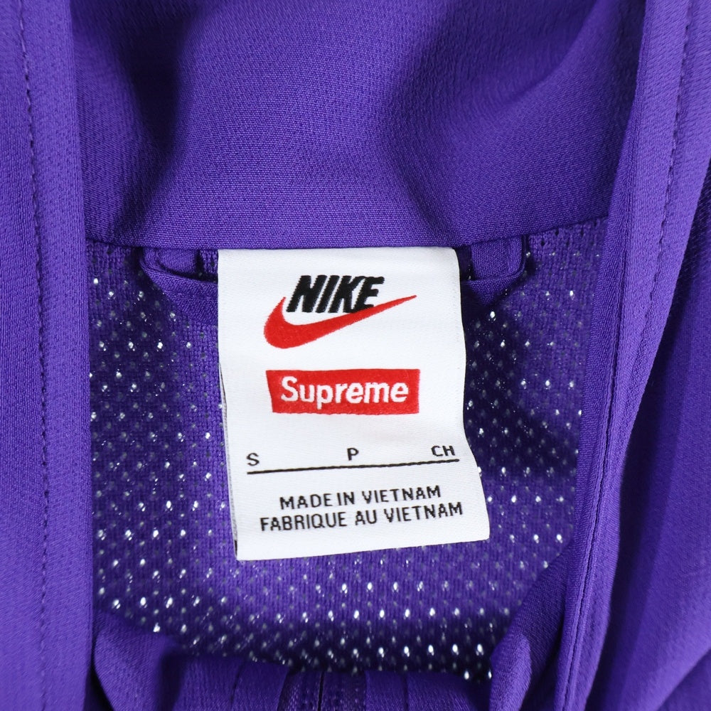 SUPREME(シュプリーム) ×NIKE Track Jacket HF9622-545 ジップアップ トラックジャケット パープル