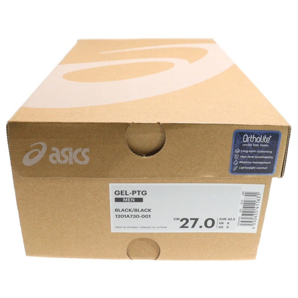 ASICS(アシックス) SPORTSTYLE GEL-PTG 1201A730-001 ローカットスニーカー ブラック US9/27.0cm