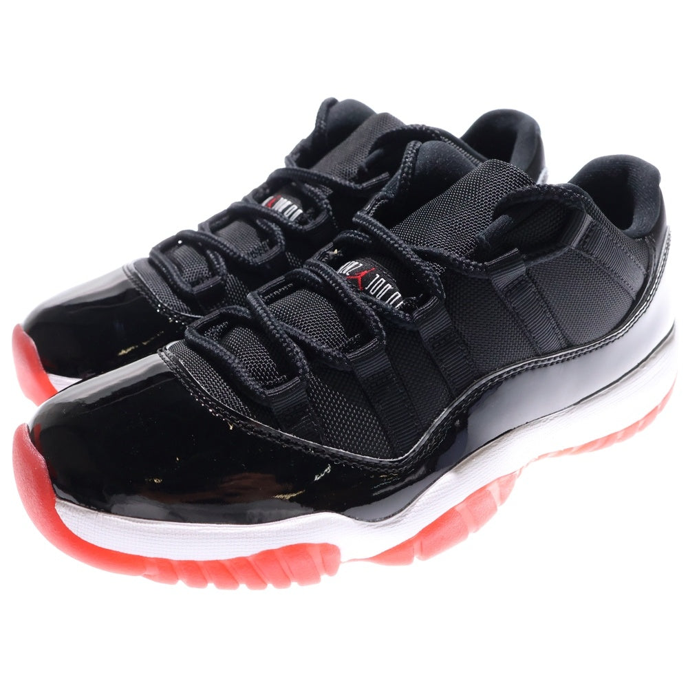 NIKE(ナイキ) AIR JORDAN 11 RETRO LOW BRED エアジョーダン11 レトロ ブレッド ローカットスニーカー FV5104-006 US8.5/ 26.5cm ブラック/レッド