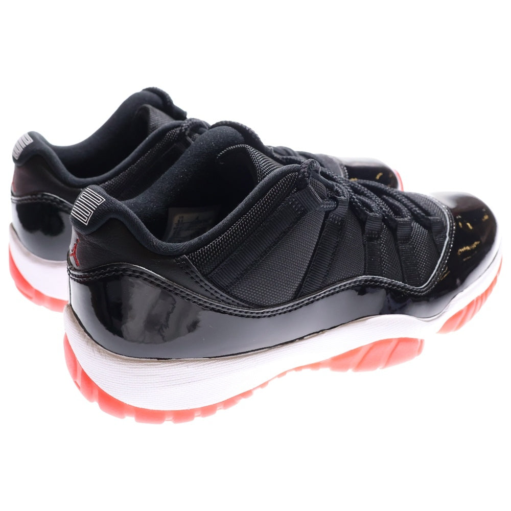 NIKE(ナイキ) AIR JORDAN 11 RETRO LOW BRED エアジョーダン11 レトロ ブレッド ローカットスニーカー FV5104-006 US8.5/ 26.5cm ブラック/レッド