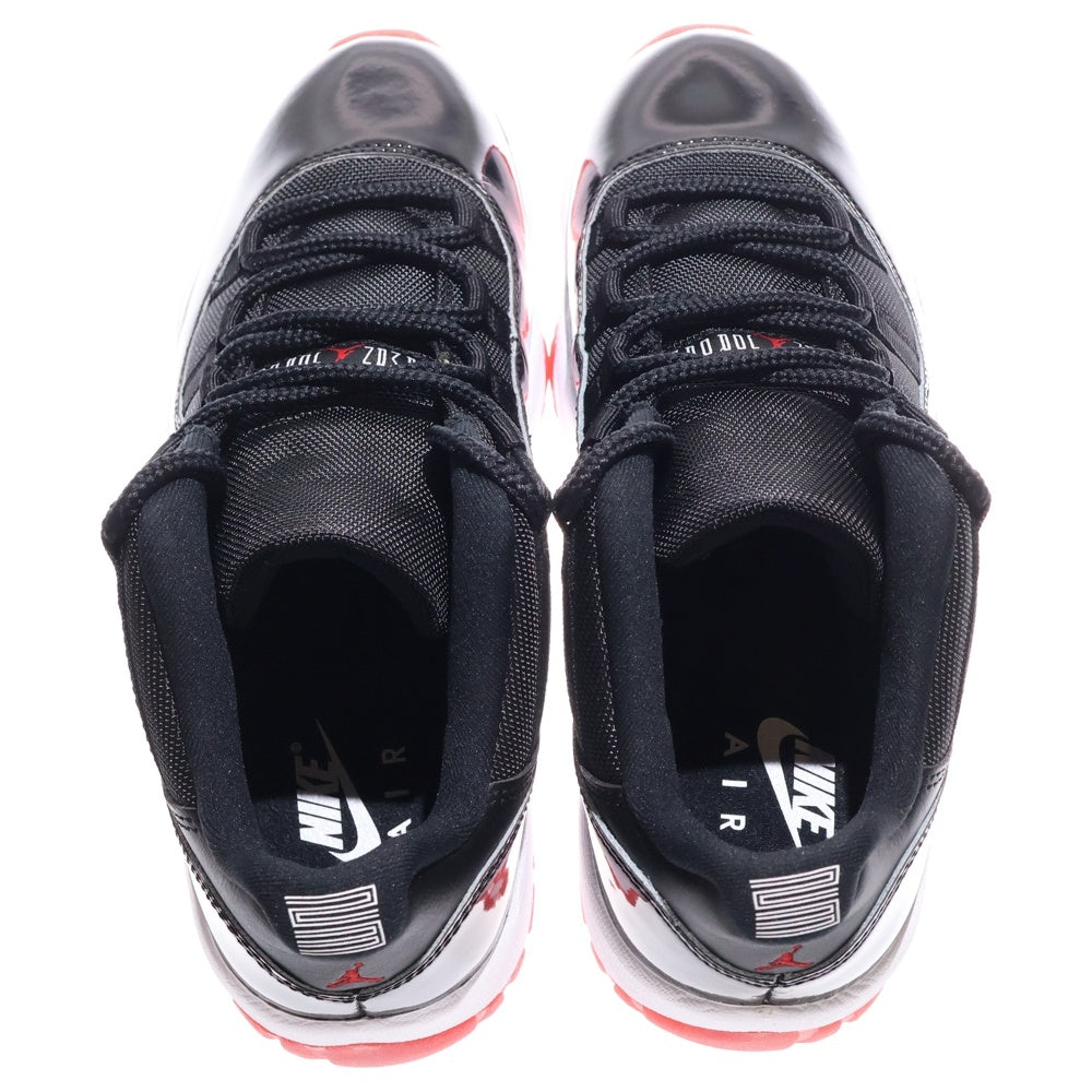 NIKE(ナイキ) AIR JORDAN 11 RETRO LOW BRED エアジョーダン11 レトロ ブレッド ローカットスニーカー FV5104-006 US8.5/ 26.5cm ブラック/レッド