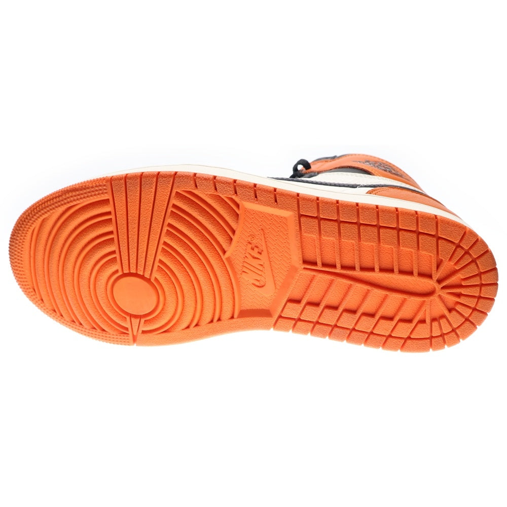 NIKE(ナイキ) AIR JORDAN 1 RETRO HIGH OG Shattered Backboard DZ5485-008 エア ジョーダン 1 レトロ シャッタードバックボード ハイカットスニーカー オレンジ US8/26.0cm