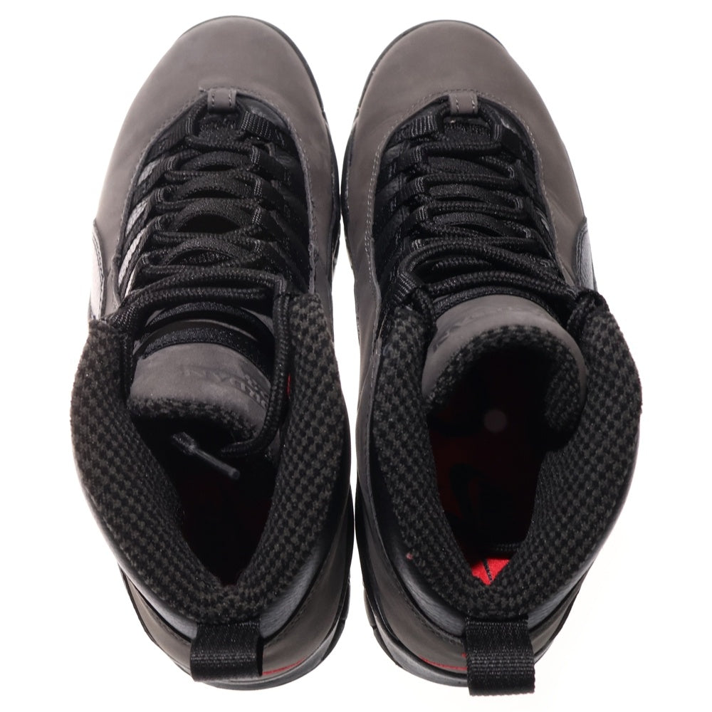 NIKE(ナイキ) AIR JORDAN 10 RETRO HIGH OG HJ6779-001 エア ジョーダン 10 レトロ ハイカットスニーカー ブラック US8/26.0cm