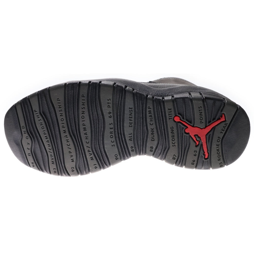 NIKE(ナイキ) AIR JORDAN 10 RETRO HIGH OG HJ6779-001 エア ジョーダン 10 レトロ ハイカットスニーカー ブラック US8/26.0cm