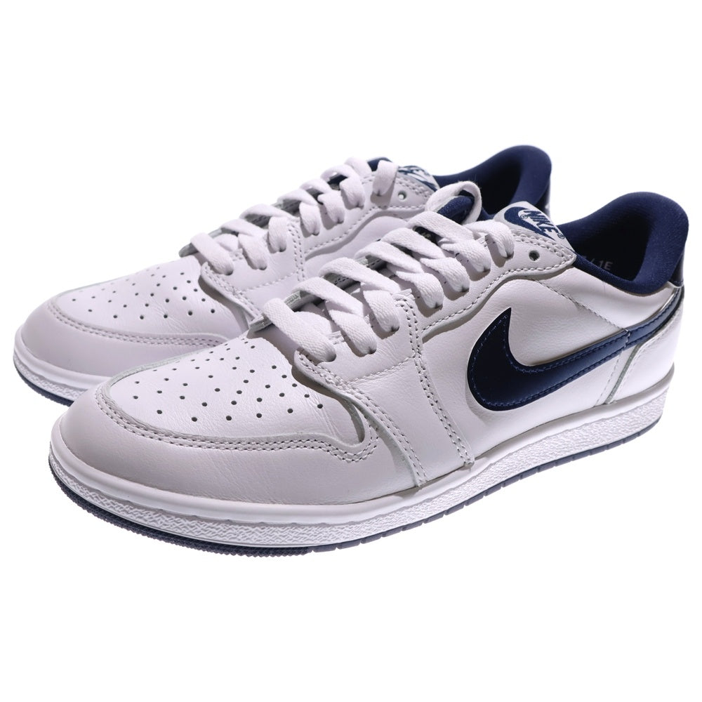 NIKE(ナイキ) AIR JORDAN 1 LOW 85 FB9933-141 エアジョーダン 1 ローカットスニーカー ホワイト/ネイビー US8/26.0cm