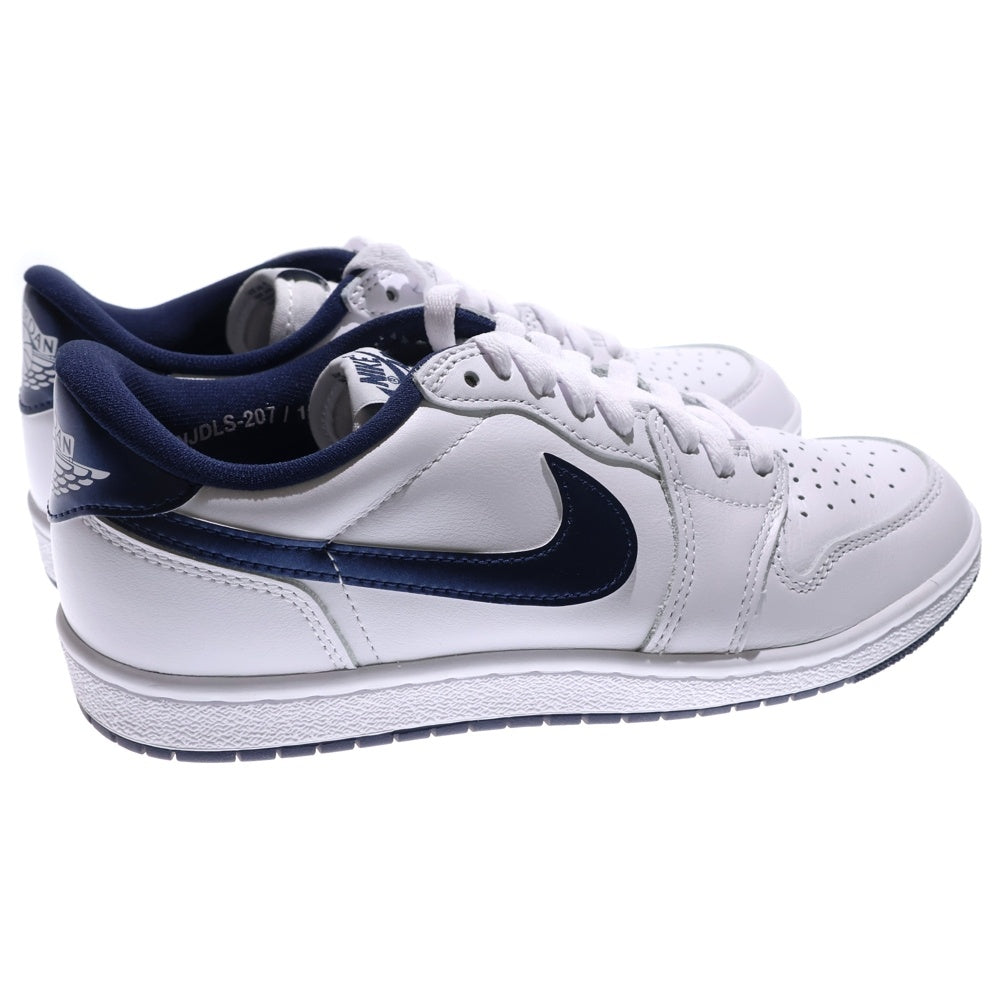 NIKE(ナイキ) AIR JORDAN 1 LOW 85 FB9933-141 エアジョーダン 1 ローカットスニーカー ホワイト/ネイビー US8/26.0cm