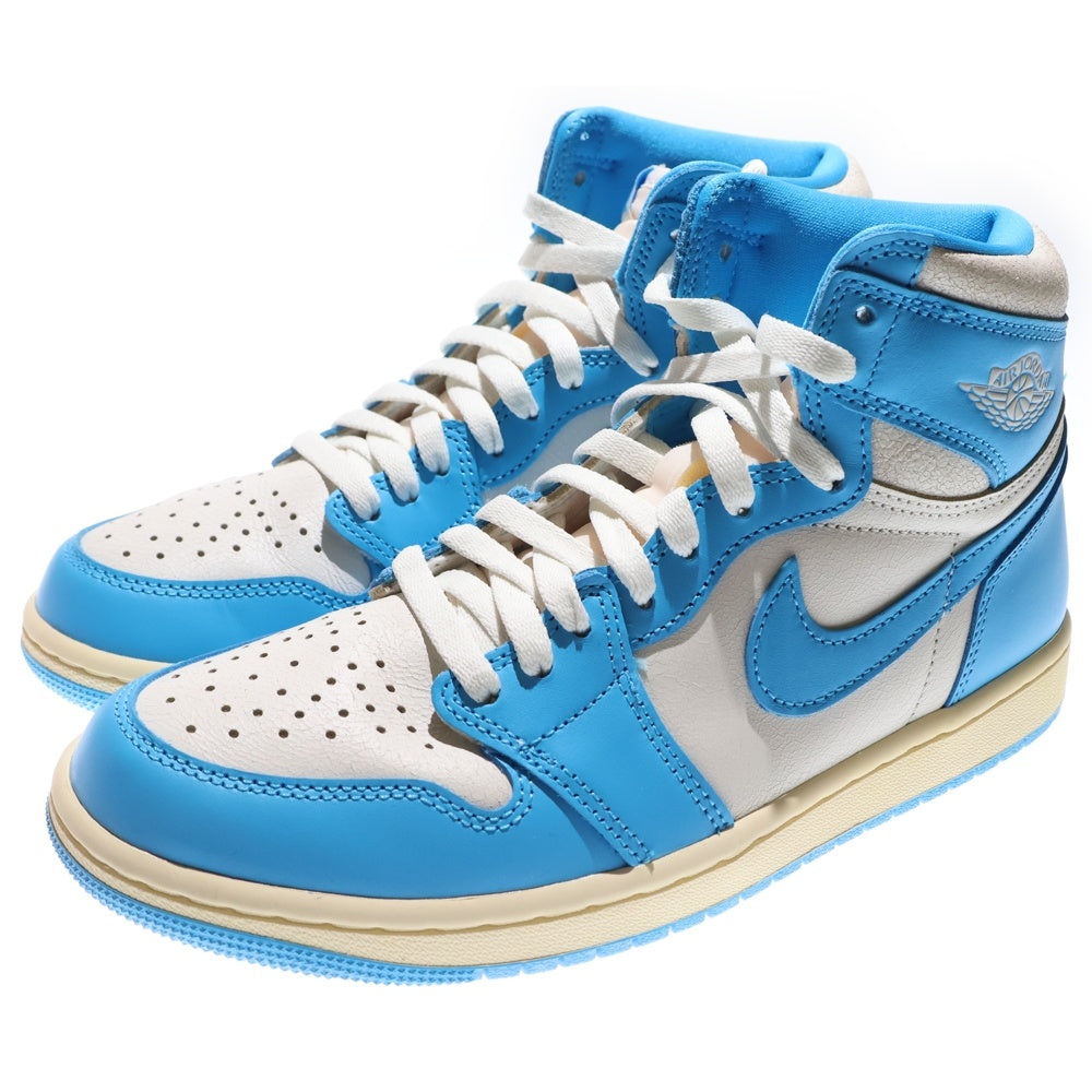 NIKE(ナイキ) AIR JORDAN 1 RETRO HIGH OG UNC REIMAGINED DZ5485-402 エアジョーダン1 レトロ UNC リイマジンド ハイカットスニーカー ブルー/ホワイト US8/26.0cm