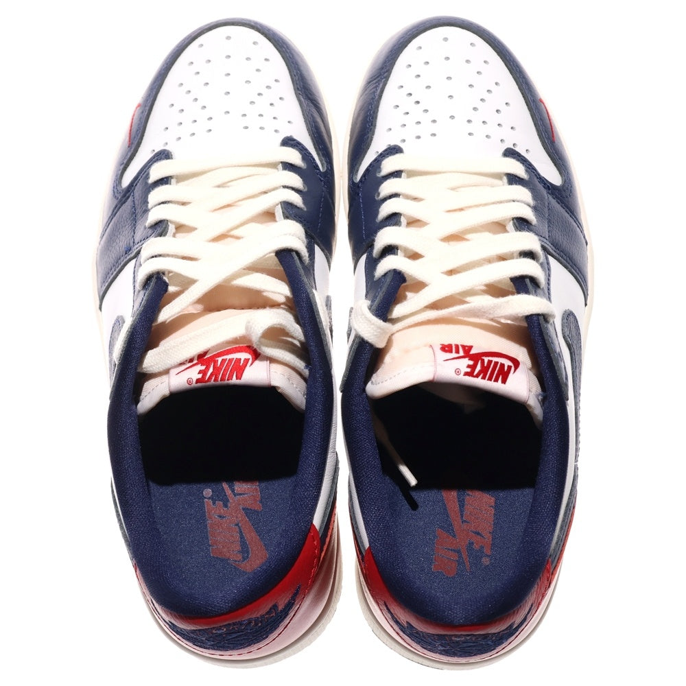 NIKE(ナイキ) AIR JORDAN 1 RETRO LOW OG HQ2993-100 エアジョーダン1 ローカットスニーカー ネイビー/レッド US8/26.0cm