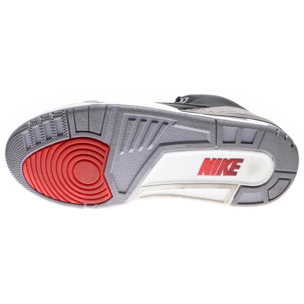 NIKE(ナイキ) AIR JORDAN 3 RETRO BLACK CEMENT DN3707-010 エアジョーダン3 レトロ ブラックセメント ローカットスニーカー ブラック US8/26.0cm
