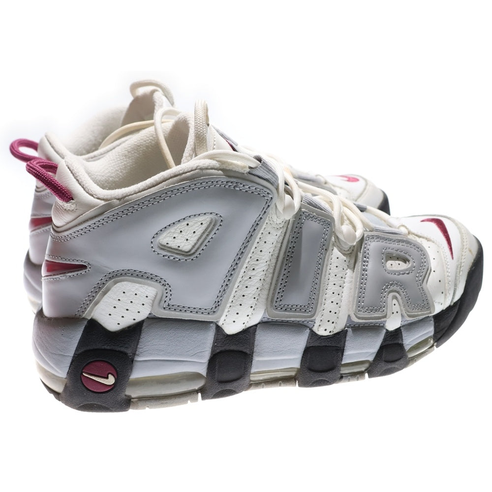 NIKE(ナイキ) WMNS AIR MORE UPTEMPO DV1137-100 エアモアアップテンポ ハイカットスニーカー ホワイト US10/27.0cm