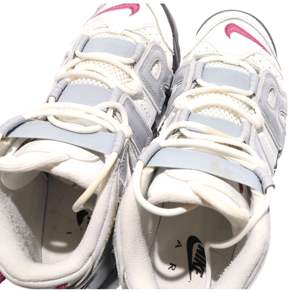 NIKE(ナイキ) WMNS AIR MORE UPTEMPO DV1137-100 エアモアアップテンポ ハイカットスニーカー ホワイト US10/27.0cm