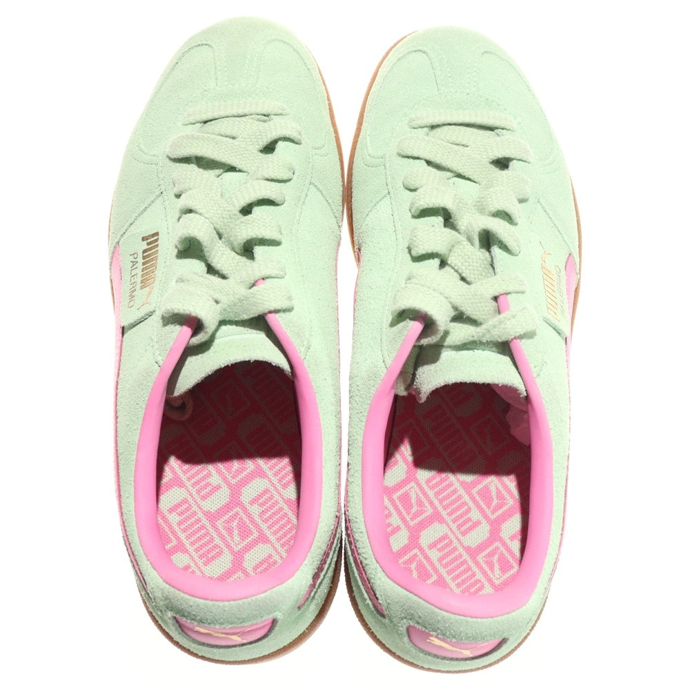 PUMA(プーマ) Palermo Fresh Mint 396463-02 パレルモ フレッシュミント ローカットスニーカー US9.5/27.5cm グリーン/ピンク