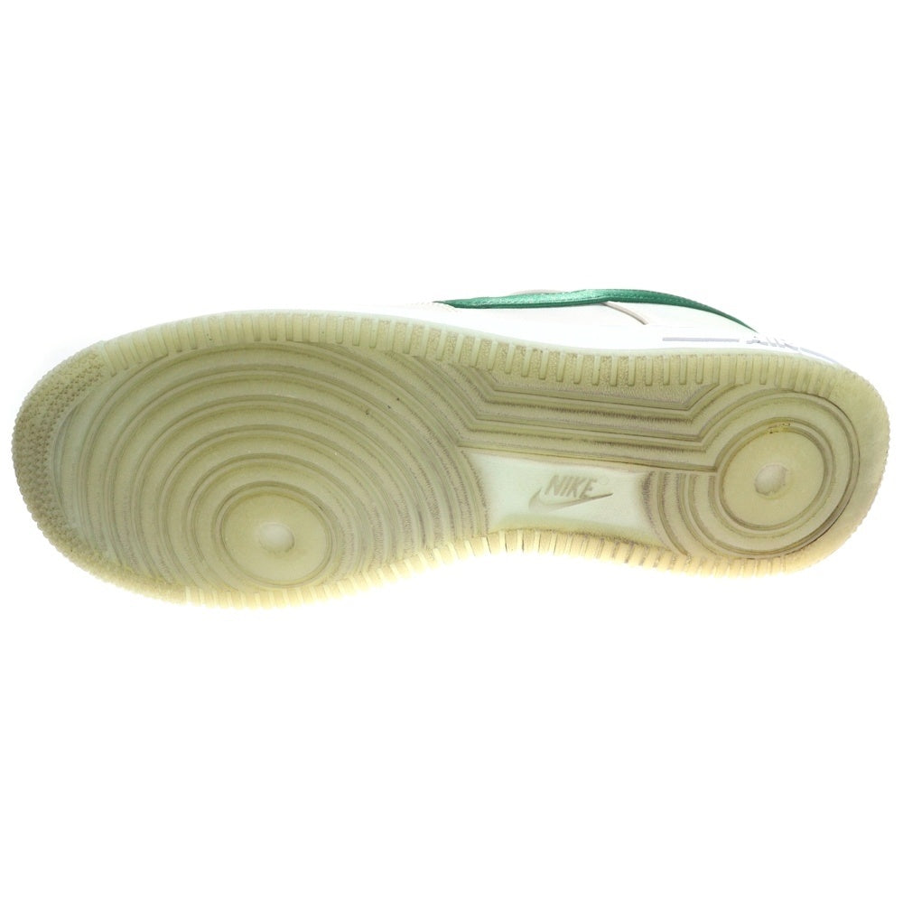 NIKE(ナイキ) WMNS AIR FORCE 1 LOW SATIN GREEN DX6541-101 ウィメンズ エアフォース1 サテングリーン ローカットスニーカー US10.5/27.5cm グリーン/ホワイト レディース