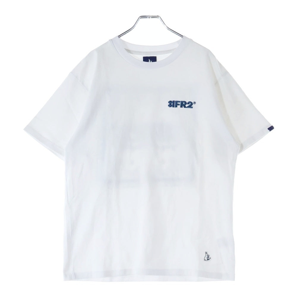 FR2(エフアールツー) ロゴプリント 半袖Tシャツ カットソー ホワイト