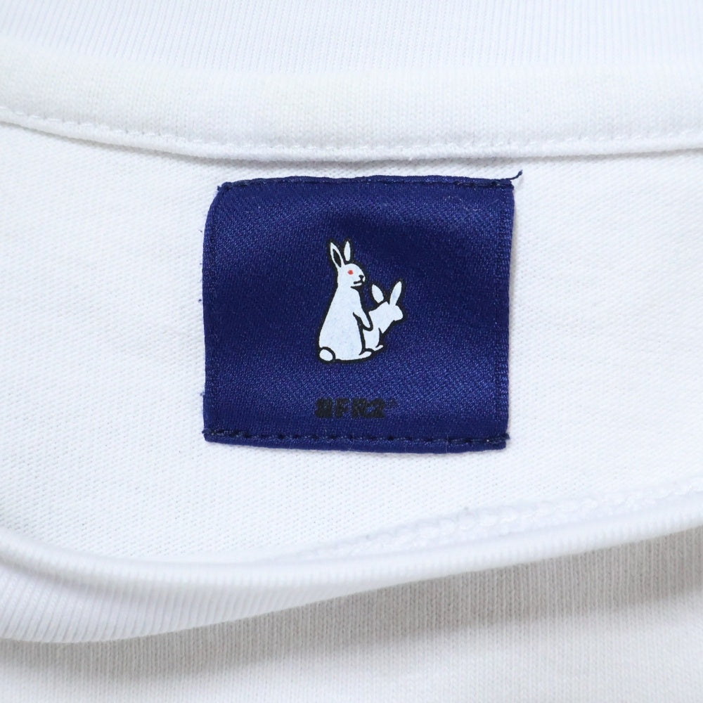 FR2(エフアールツー) ロゴプリント 半袖Tシャツ カットソー ホワイト