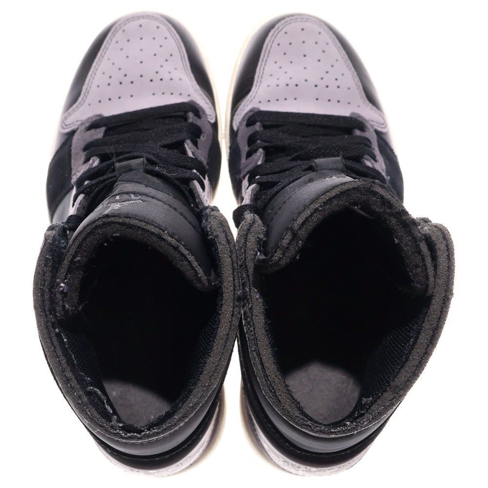 NIKE(ナイキ) AIR JORDAN 1 MID SE CRAFT INSIDE OUT DM9652-001 エアジョーダン1クラフト インサイドアウト ミッドカットスニーカー ブラック US7/25.0cm