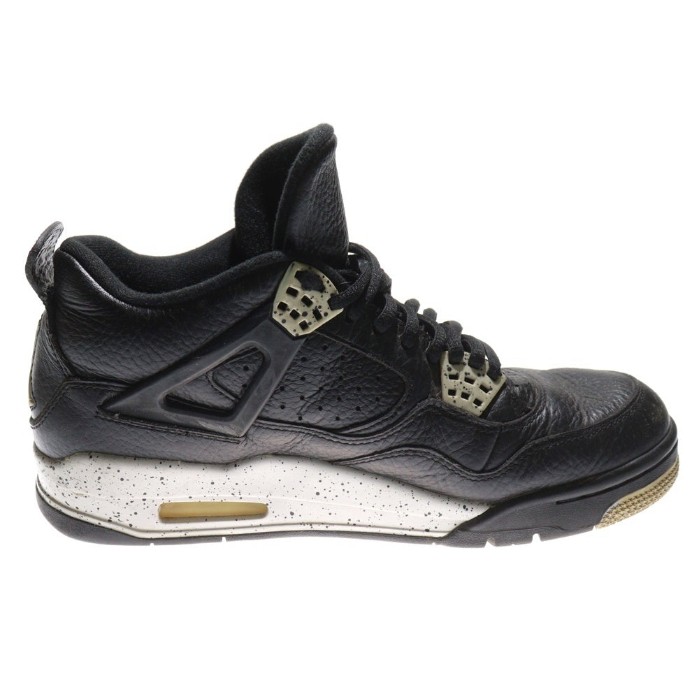 NIKE(ナイキ) 【観賞用2015年】 AIR JORDAN 4 RETRO OREO 314254-003 エアジョーダン4 レトロ オレオ ハイカットスニーカー US8.5/26.5cm ブラック