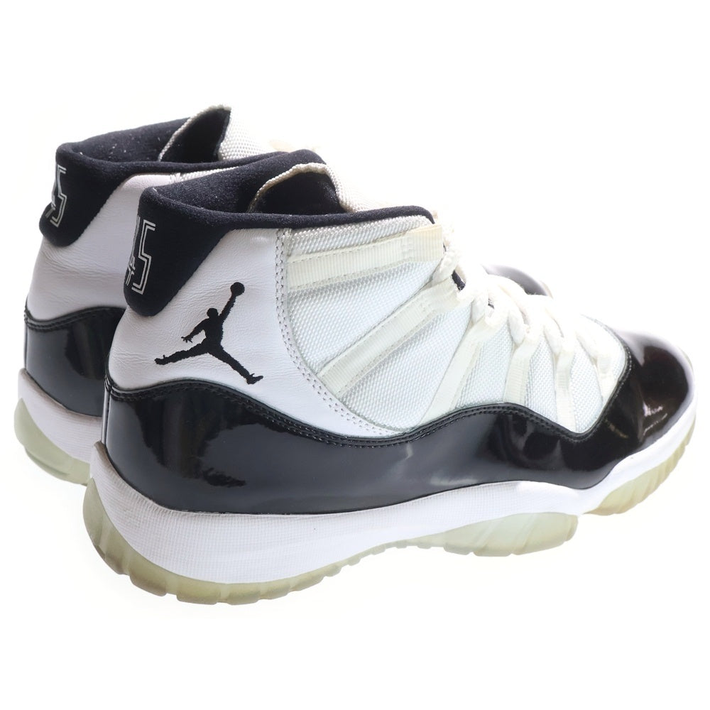NIKE(ナイキ) AIR JORDAN 11 RETRO CONCORD 378037-100 エアジョーダン レトロ コンコルド ハイカットスニーカー シューズ ブラック/ホワイト US10/28.0cm