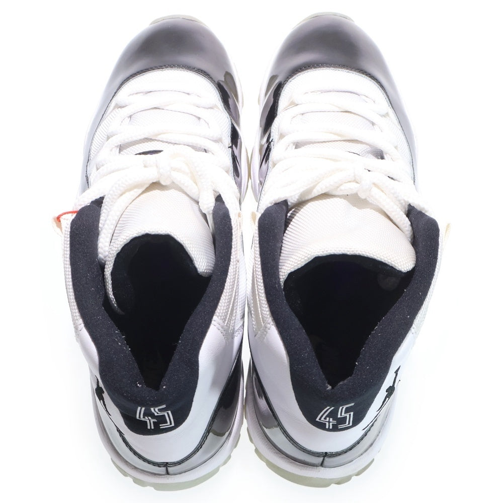 NIKE(ナイキ) AIR JORDAN 11 RETRO CONCORD 378037-100 エアジョーダン レトロ コンコルド ハイカットスニーカー シューズ ブラック/ホワイト US10/28.0cm