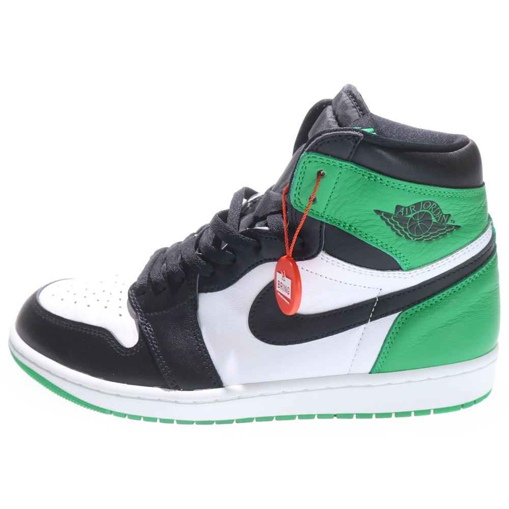 NIKE(ナイキ) AIR JORDAN 1 RETRO HIGH OG LUCKY GREEN DZ5485-031 エアジョーダン レトロ ラッキーグリーン ハイカットスニーカー グリーン/ブラック US10.5/28.5cm