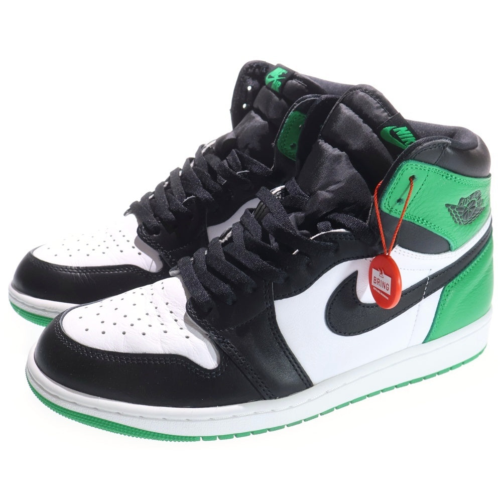 NIKE(ナイキ) AIR JORDAN 1 RETRO HIGH OG LUCKY GREEN DZ5485-031 エアジョーダン レトロ ラッキーグリーン ハイカットスニーカー グリーン/ブラック US10.5/28.5cm