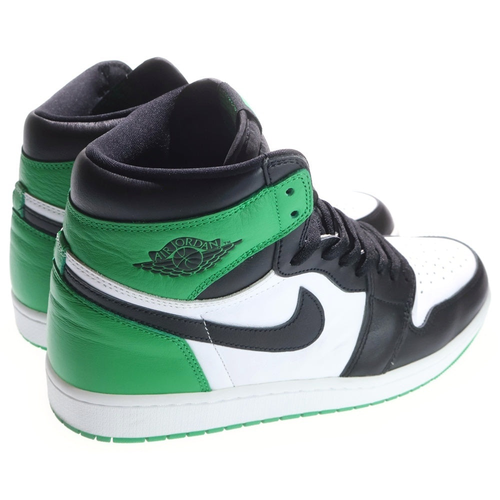 NIKE(ナイキ) AIR JORDAN 1 RETRO HIGH OG LUCKY GREEN DZ5485-031 エアジョーダン レトロ ラッキーグリーン ハイカットスニーカー グリーン/ブラック US10.5/28.5cm