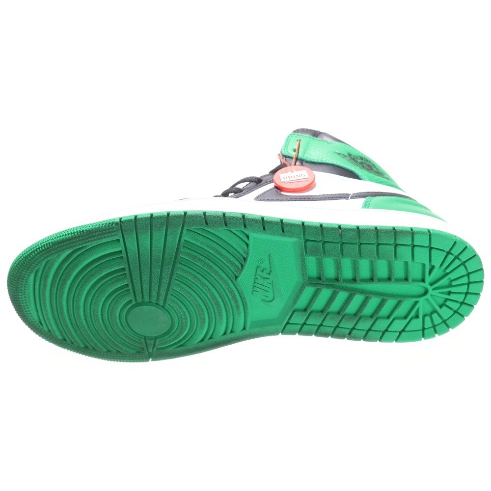 NIKE(ナイキ) AIR JORDAN 1 RETRO HIGH OG LUCKY GREEN DZ5485-031 エアジョーダン レトロ ラッキーグリーン ハイカットスニーカー グリーン/ブラック US10.5/28.5cm