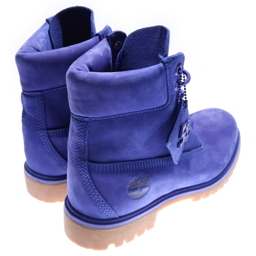 Timberland(ティンバーランド) 50th Anniversary PREMIUM WATERPROOF BOOT A5VE9 A8698 50周年 プレミアムウォータープルーフブーツ ブルー 25.0cm