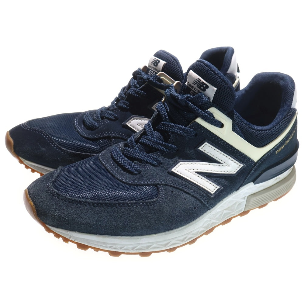 New Balance(ニューバランス) 574 MS574FCN ローカットスニーカー US9/27.0cm ネイビー