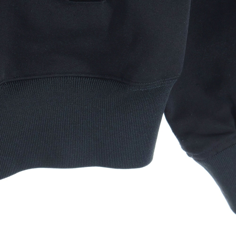 1017 ALYX 9SM(アリクス) ストレッチツイル ジップアップジャケット バックロゴ ポリエステル ブラック