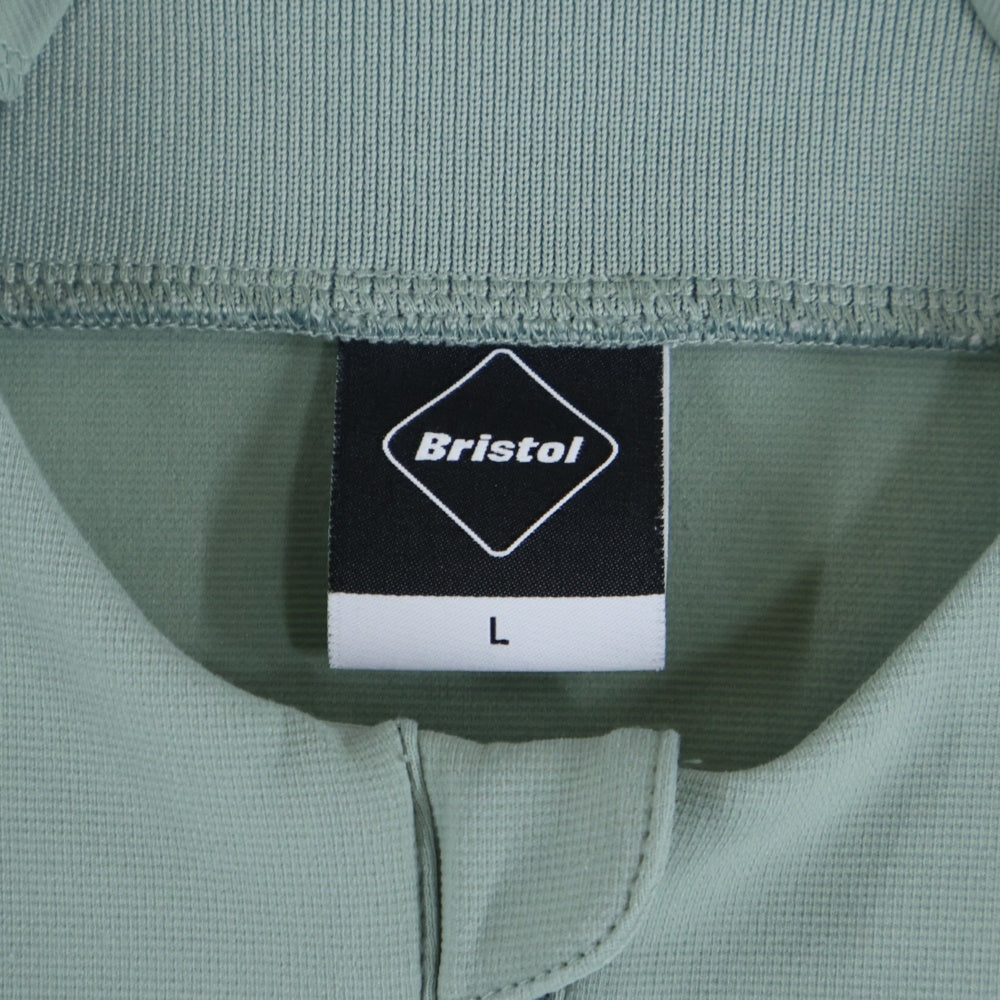 F.C.R.B.(エフシーアールビー) 25AW PDK QUARTER-ZIP TOP FCRB-252018 ジップアップ トラック ジャケット ミントグリーン