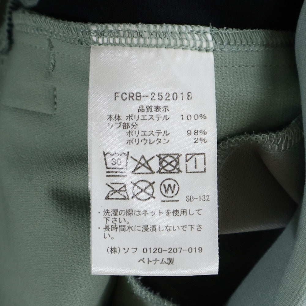 F.C.R.B.(エフシーアールビー) 25AW PDK QUARTER-ZIP TOP FCRB-252018 ジップアップ トラック ジャケット ミントグリーン