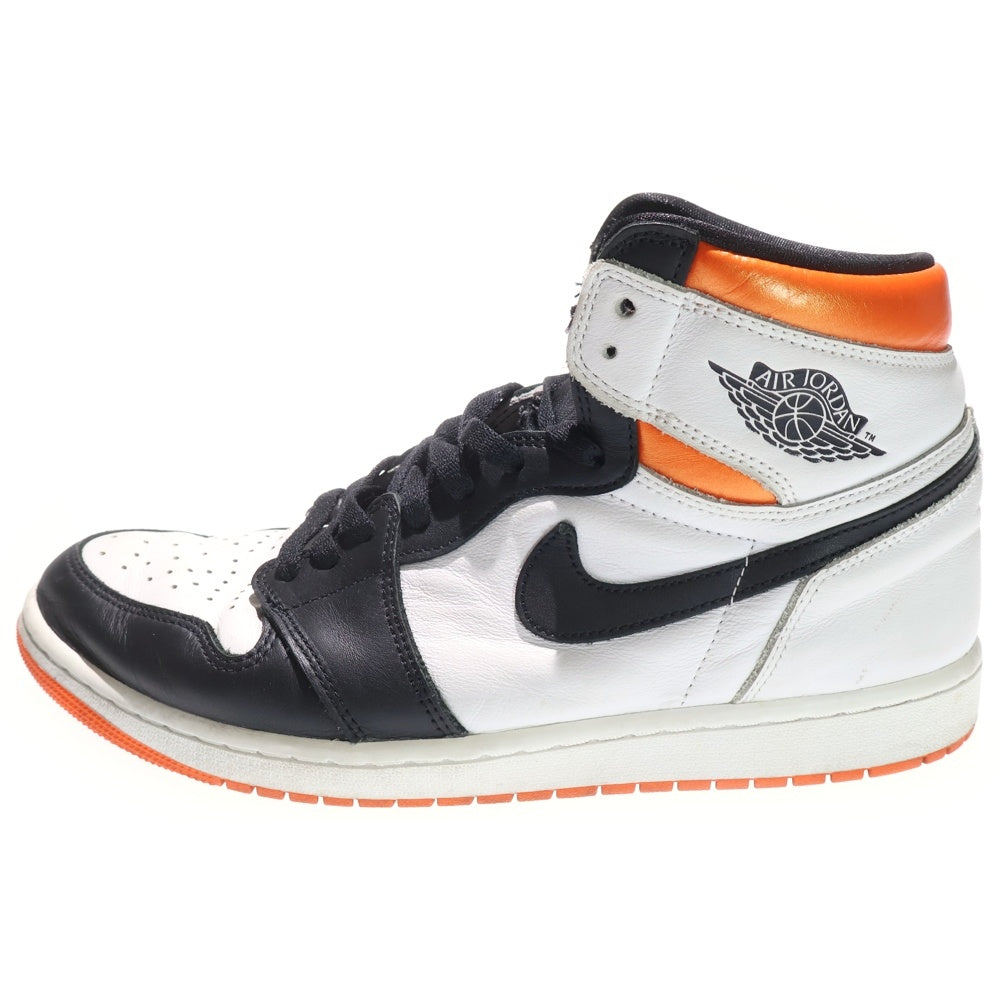 NIKE(ナイキ) AIR JORDAN 1 HIGH OG ELECTRO ORANGE 555088-180 エア ジョーダン エレクトロオレンジ ハイカットスニーカー ホワイト/オレンジ US11.5/29.5cm