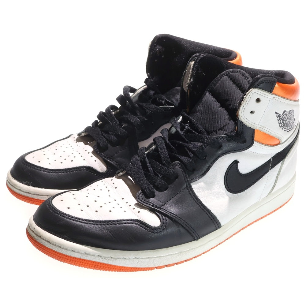 NIKE(ナイキ) AIR JORDAN 1 HIGH OG ELECTRO ORANGE 555088-180 エア ジョーダン エレクトロオレンジ ハイカットスニーカー ホワイト/オレンジ US11.5/29.5cm