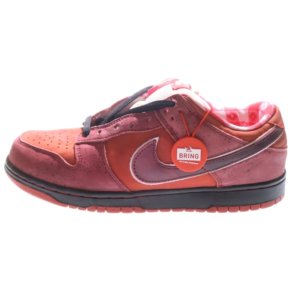 NIKE SB(ナイキエスビー) ×CONCEPTS DUNK LOW RED LOBSTER 313170-661 コンセプツ ダンク レッドロブスター ローカットスニーカー US9.5/27.5cm レッド