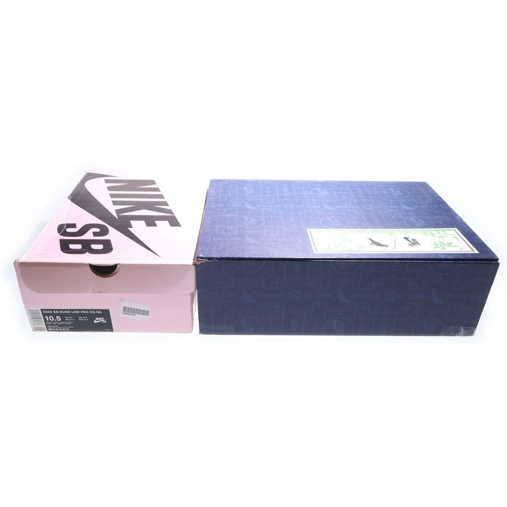 NIKE SB(ナイキエスビー) ×STAPLE DUNK LOW PIGEON BLACK SPECIALBOX CHINA ONLY ステイプル ダンク パンダピジョン 中国限定 ローカットスニーカー US10.5/28.5m BV1310-013