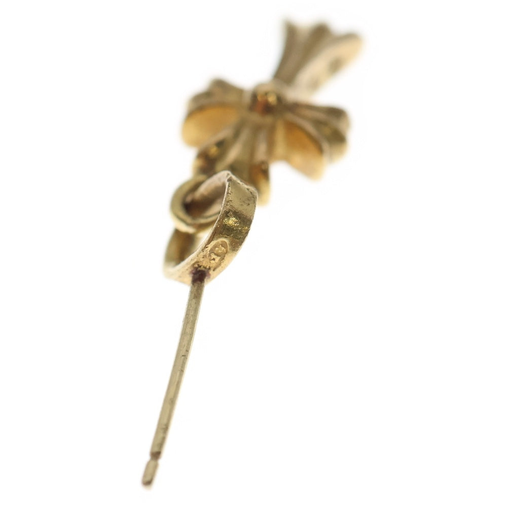 CHROME HEARTS(クロムハーツ) 22K BBY F PPRCHN A/DIA 22Kベイビーファット アフターダイヤ ピアス ゴールド