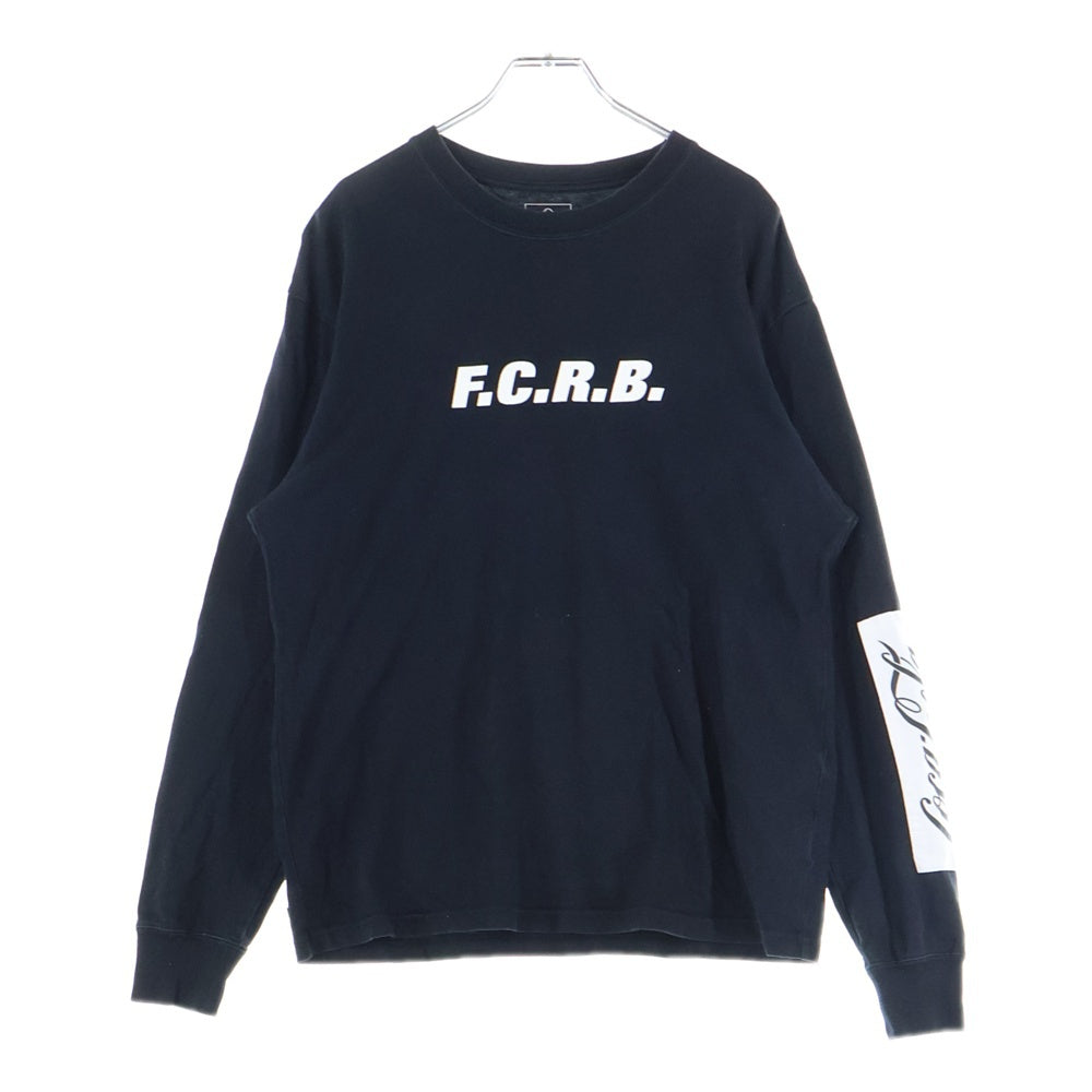 F.C.R.B./F.C.Real Bristol/FCRB(エフシーアールビー/エフシーレアルブリストル) COCA-COLA PATCHED コカコーラ フロントロゴプリント長袖シャツ FCRB-200020 ブラック
