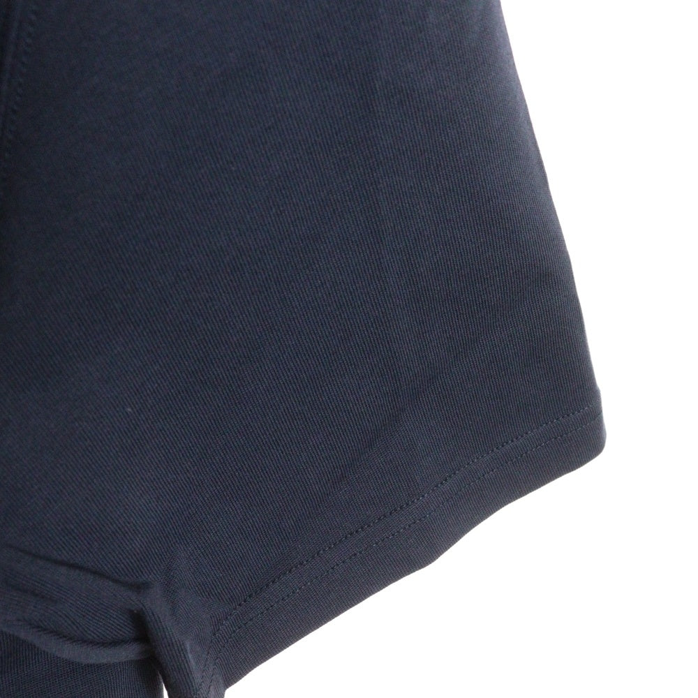 ami paris(アミパリス) フロントロゴ刺繍 半袖Tシャツ カットソー HTS055 726 ネイビー レディース