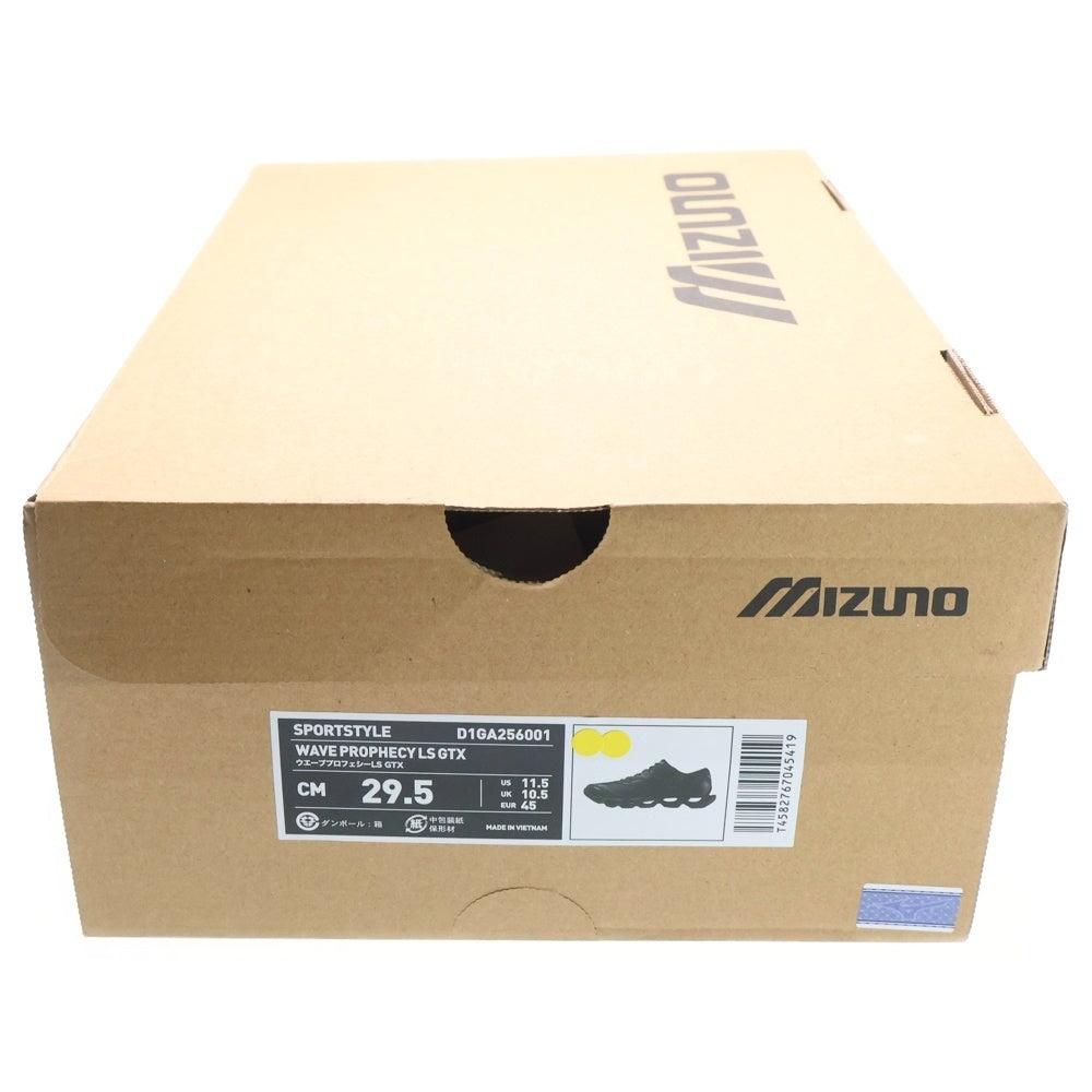 MIZUNO(ミズノ) WAVE PROPHECY LS GTX D1GA256001 ウエーブプロフェシー LS ゴアテックス ローカットスニーカー US11.5/29.5cm ブラック