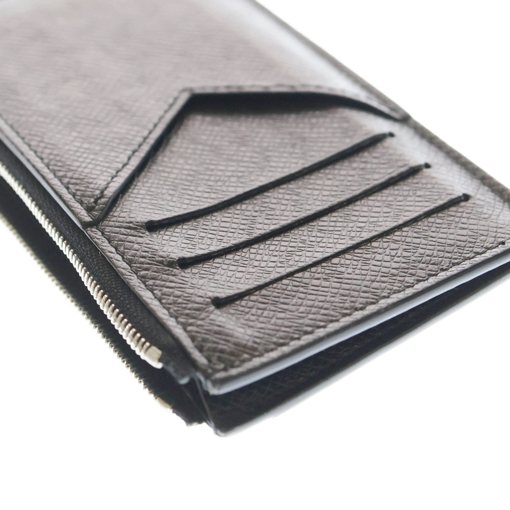 ポンタ Louis Vuitton タイガ レザー 名刺入れ 黒 すぐ届く Louis